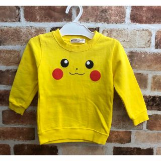 ポケモン(ポケモン)のポケモン　ピカチュウ★トレーナー 90サイズ(Tシャツ/カットソー)