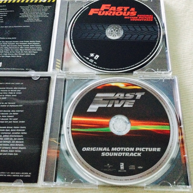 ワイルドスピード　サントラ等　中古CD 5枚 エンタメ/ホビーのCD(映画音楽)の商品写真