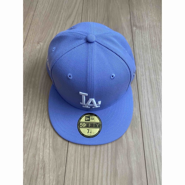 NEW ERA(ニューエラー)の59FIFTY ロサンゼルス・ドジャース ラベンダー ピンクアンダーバイザー メンズの帽子(キャップ)の商品写真