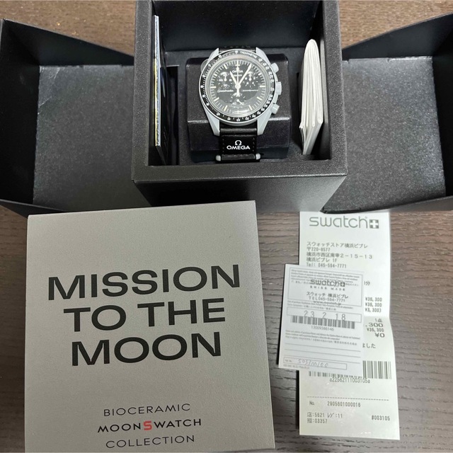 Swatch × Omega Mission to Moon オメガスウォッチ - www.sorbillomenu.com