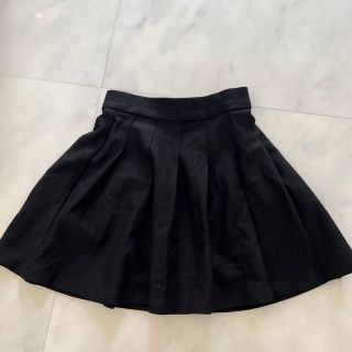 ザラキッズ(ZARA KIDS)のZARAキッズ　フレアスカート　ブラック(スカート)