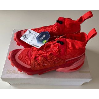 マルタンマルジェラ(Maison Martin Margiela)のMM6 マルジェラ Salomon CROSS high 26.5cm red(スニーカー)