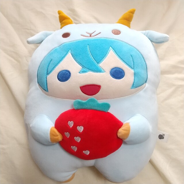 ライトブラウン/ブラック すとぷり ころんくん あにまるくっしょん