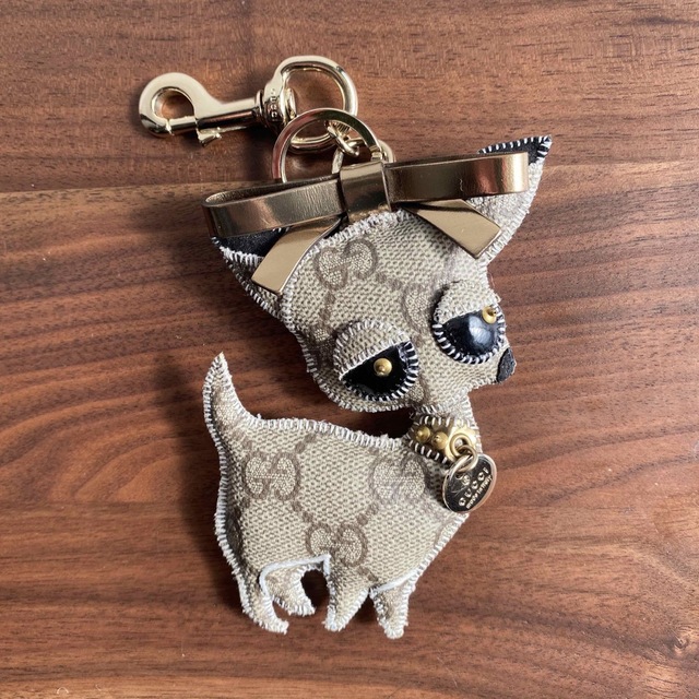GUCCI グッチョリ チワワ チャーム キーホルダー 2022人気の www.gold