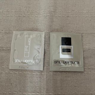 シュウウエムラ(shu uemura)のシュウ ウエムラ ベースメイク サンプル  ファンデーション 下地(サンプル/トライアルキット)