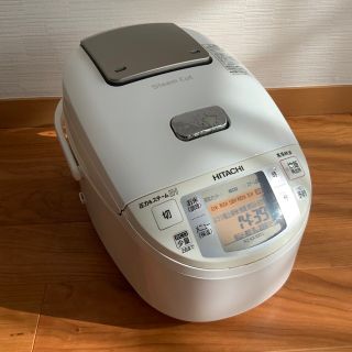 ヒタチ(日立)の蒸気カット 極上炊き 圧力＆スチーム RZ-KX100J 5.5合炊き(炊飯器)