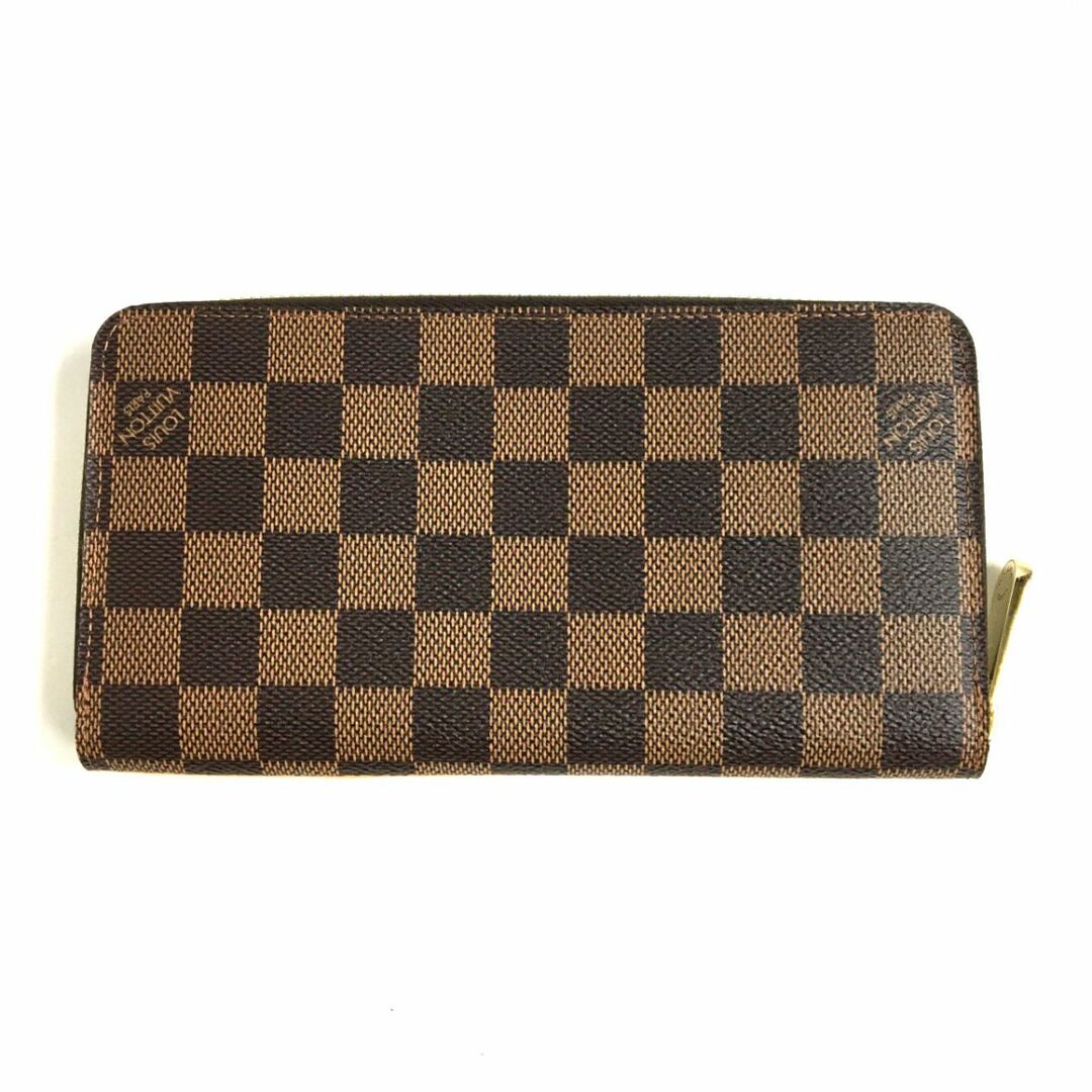 LOUIS VUITTON - 未使用品▼LOUIS VUITTON ルイヴィトン N61240 イリュストレ トラベル ダミエ イヴァシオン ジッピーウォレット/長財布 メンズ 袋付き