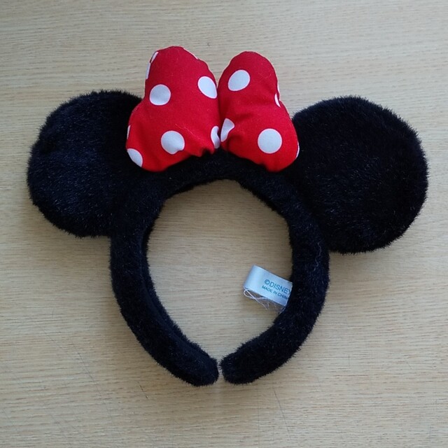 Disney(ディズニー)のミニー　カチューシャ キッズ/ベビー/マタニティのこども用ファッション小物(帽子)の商品写真