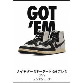 NIKEターミネーターハイ(スニーカー)