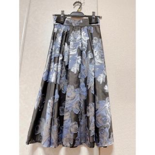 ジルバイ ジル スチュアート(JILL by JILLSTUART) 花柄スカート ロング