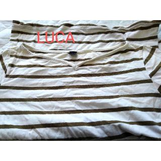 ルカ(LUCA)の1042x【春秋に最適】LUCA ルカ 古着 Tシャツ カットソー レディース(カットソー(長袖/七分))