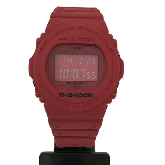 CASIO(カシオ)の##CASIO カシオ G-SHOCK 35周年記念モデル RED OUT  DW-5735C-4JR メンズの時計(腕時計(デジタル))の商品写真