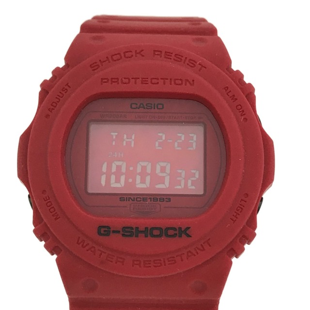 CASIO(カシオ)の##CASIO カシオ G-SHOCK 35周年記念モデル RED OUT  DW-5735C-4JR メンズの時計(腕時計(デジタル))の商品写真