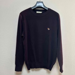 メゾンキツネ(MAISON KITSUNE')の【中古品】メゾンキツネ　ニット　Lサイズ(ニット/セーター)