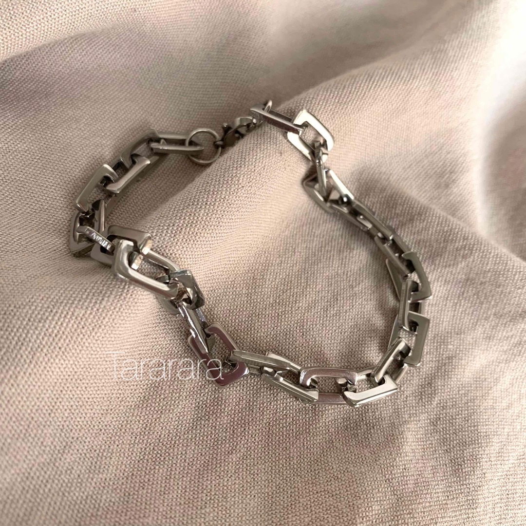 ☆なお☆ 様♡  ラスト1点‼️●silver925 Wchain ring● レディースのアクセサリー(リング(指輪))の商品写真