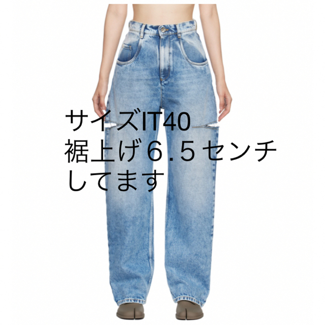 超爆安 Maison スラッシュディテール デニムジーンズ Margiela Maison ...