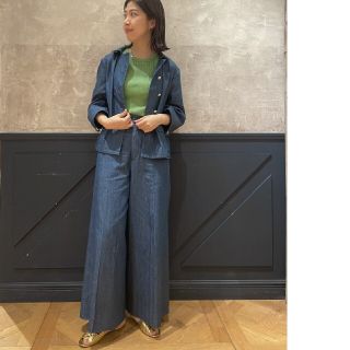 IENA LA BOUCLE - IENA LA BOUCLE 新品 タグ付き デニムバギーパンツの