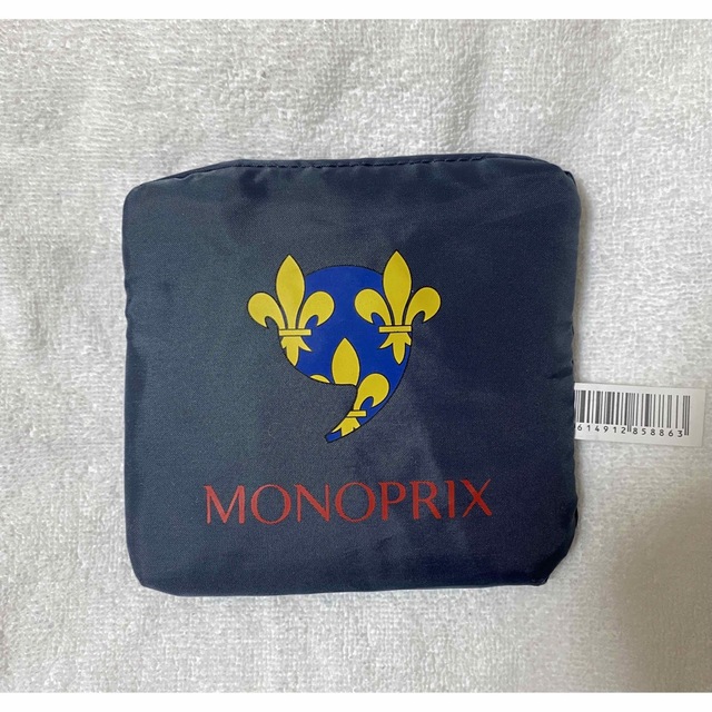 ☆モノプリ稀少柄☆フランス王家の紋章☆fleur-de-lisフルール・ド・リス レディースのバッグ(エコバッグ)の商品写真