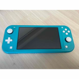 ニンテンドースイッチ(Nintendo Switch)のNintendo Switch Liteターコイズ + 充電器(家庭用ゲーム機本体)