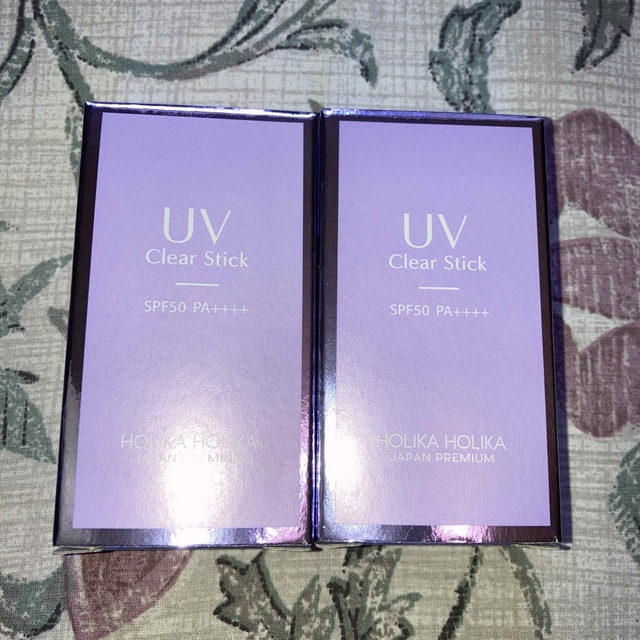 【ホリカホリカ】UV クリアスティック（化粧下地、日焼け止め）未開封品2個✨