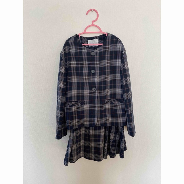 ZARA KIDS(ザラキッズ)の入学式ワンピース&ジャケットセット　ZARA9 キッズ/ベビー/マタニティのキッズ服女の子用(90cm~)(ドレス/フォーマル)の商品写真