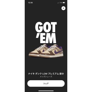 ナイキ(NIKE)のナイキ ダンク ロー プレミアム "節分"(スニーカー)