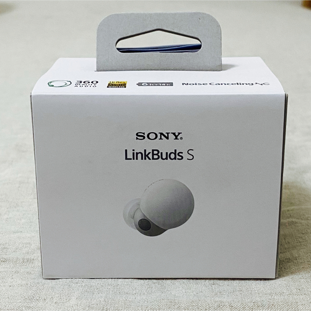 SONY(ソニー)のSONY LinkBuds S / WF-LS900N【ほぼ新品】 スマホ/家電/カメラのオーディオ機器(ヘッドフォン/イヤフォン)の商品写真