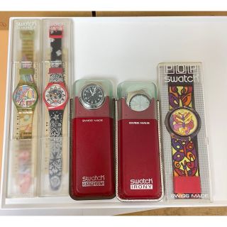 スウォッチ(swatch)のSwatch 5本セット　ジャンク扱い(腕時計)