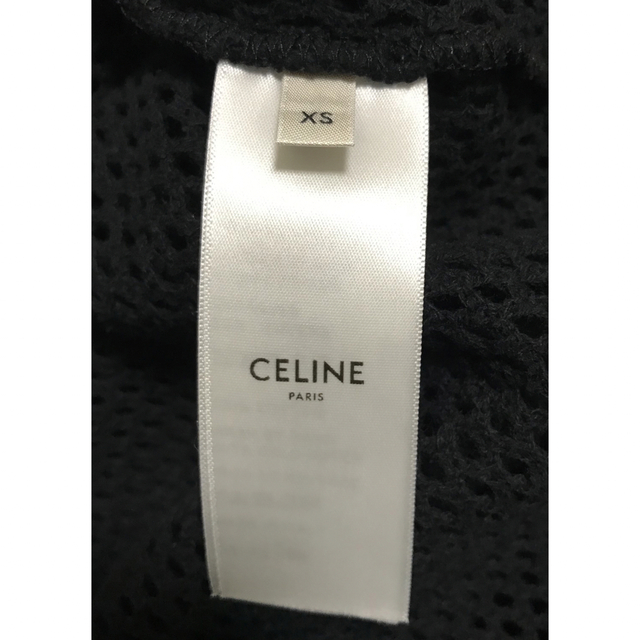 celine(セリーヌ)のCELINE ルーズメッシュロゴtシャツ メンズのトップス(Tシャツ/カットソー(半袖/袖なし))の商品写真