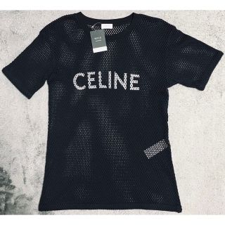 CELINE セリーヌ 20SS Classic Logo Tee 2X308799I クラシックロゴTシャツ 半袖カットソー ロゴプリント ブラック