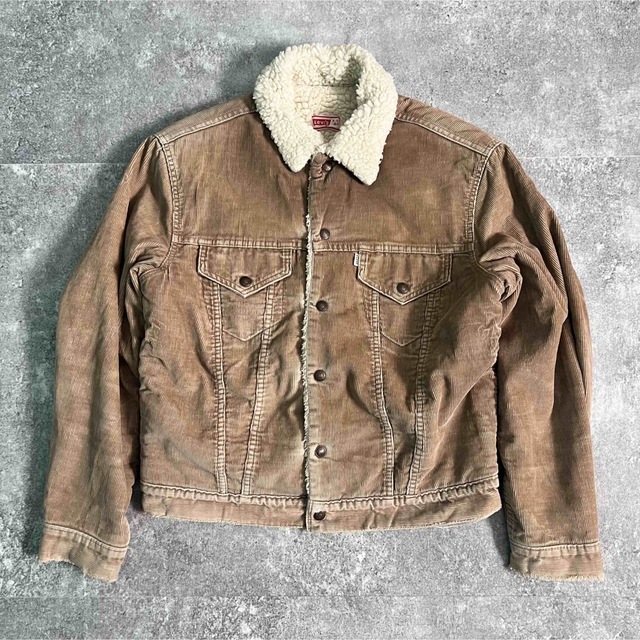 70s Levi's vintage リーバイス コーデュロイ ボアジャケット | フリマアプリ ラクマ