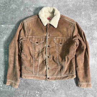 リーバイス(Levi's)の70s Levi's vintage リーバイス コーデュロイ ボアジャケット(Gジャン/デニムジャケット)