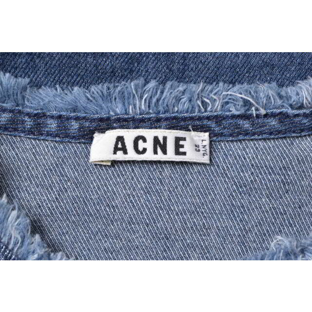 ACNE(アクネ)のACNE OMEGA デニム ストレッチ ワンピース レディースのワンピース(その他)の商品写真