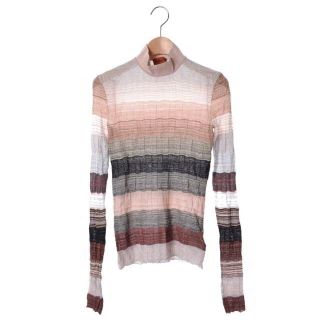 ミッソーニ(MISSONI)のMISSONI マルチパネル ラメ ニット(ニット/セーター)