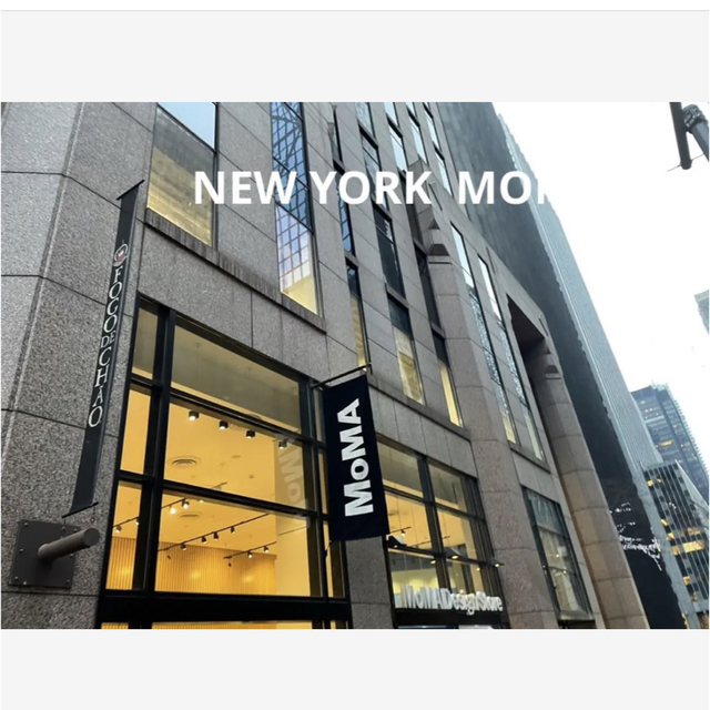 NEWYORK モマニューヨークMOMA LA+h オリジナルスカーフ新品未使用