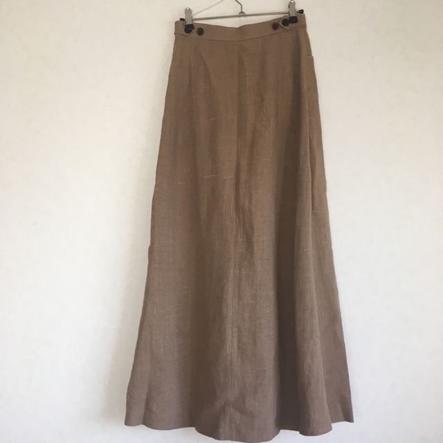 オーラリー AURALEE サマーツイードロングスカート