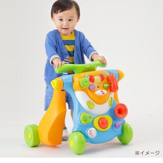 ブルーイン2in1 ライド アンド ウォーカー(手押し車/カタカタ)