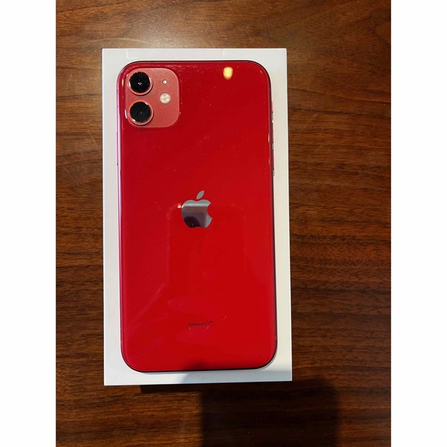 iPhone11 64GB レッド simフリー 付属品付き 1