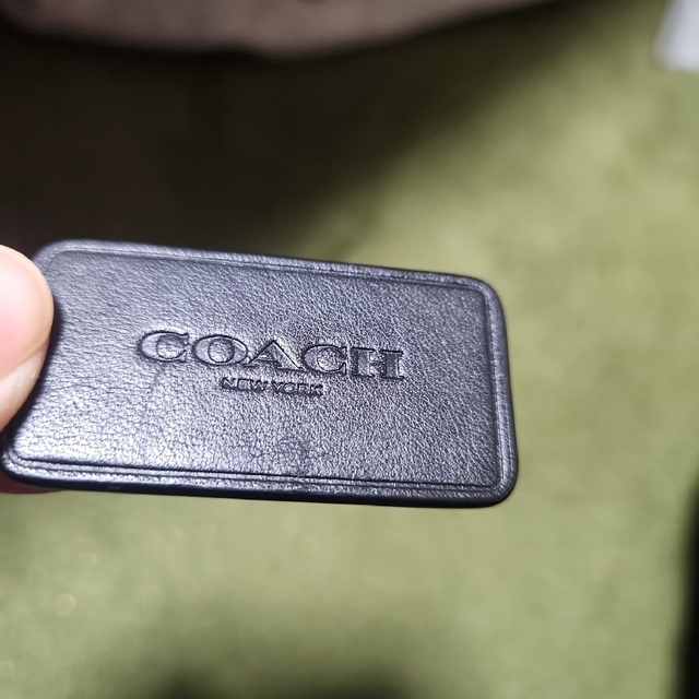 COACH(コーチ)のCOACH タグ BLACK レディースのファッション小物(キーホルダー)の商品写真