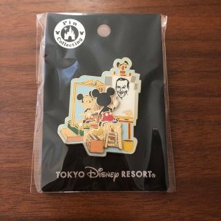 ディズニー(Disney)の●ディズニー ノーマンロックウェル 自画像 ピンバッジ(その他)