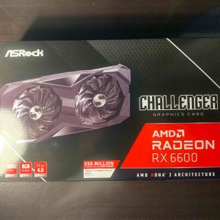 ASROCK AMD radeon rx6600 rx6600xtセット品(PCパーツ)