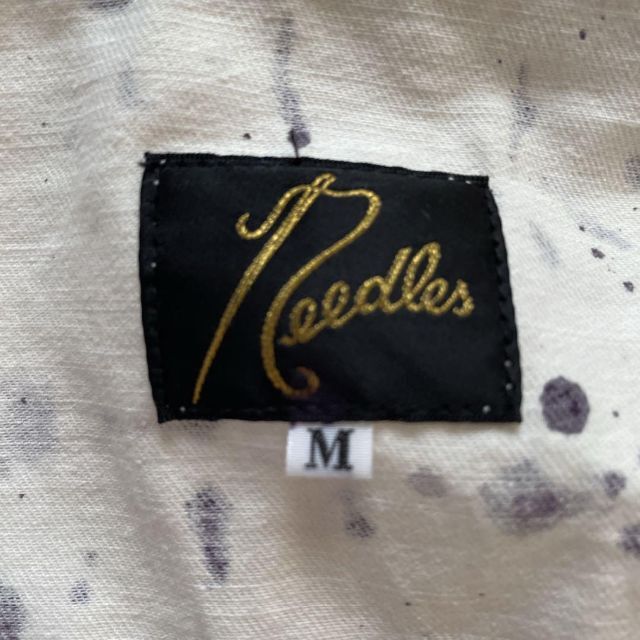 激レア】needles/ペイントカバーオール/古着/M/ナカミズ/ニードルズ