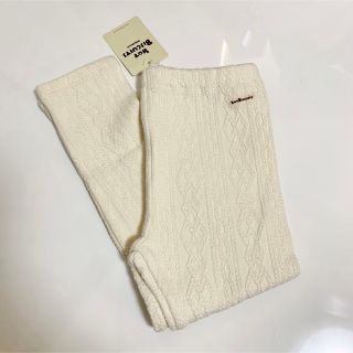 ホットビスケッツ(HOT BISCUITS)の新品 ミキハウス ホットビスケッツ ケーブル編みレギンス ♡100(パンツ/スパッツ)