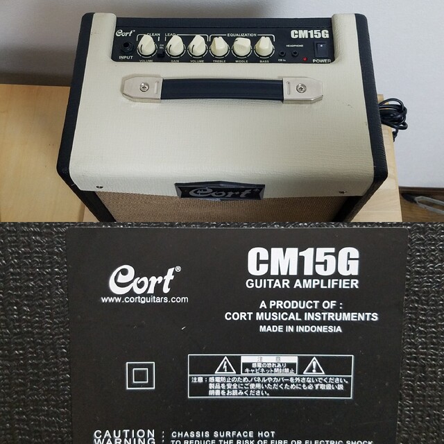 ギターアンプ Cort CM15G 楽器のギター(ギターアンプ)の商品写真