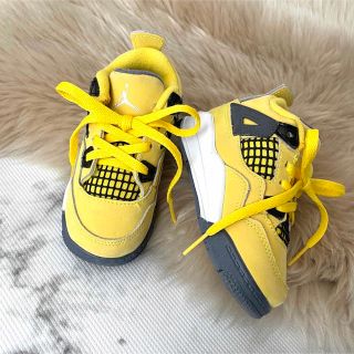 ナイキ(NIKE)の12cm NIKE TD AIR JORDAN 4 TOUR YELLOW(スニーカー)