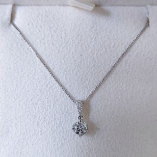 ヴァンドームアオヤマ(Vendome Aoyama)のヴァンドーム青山 エクセレントカット ダイヤモンド ネックレス Pt950(ネックレス)