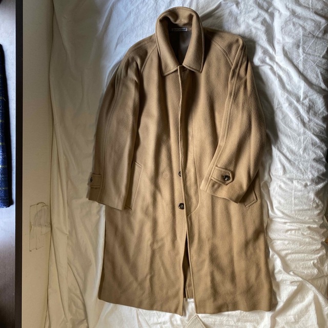 カシミヤロングコート　ユニセックス レディースのジャケット/アウター(ロングコート)の商品写真