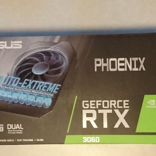 エイスース(ASUS)のASUS PHOENIX GEFORCE PH-RTX3060-12G-V2 未(PCパーツ)