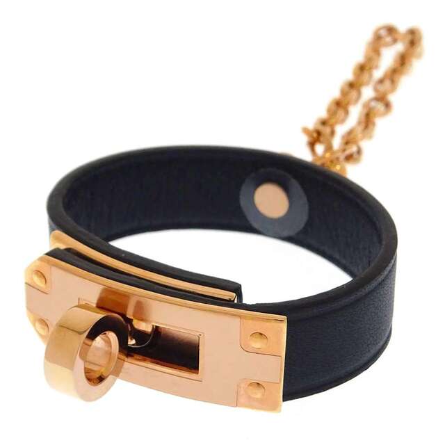 超美品 グローブホルダー エルメス - Hermes ケリー 黒 チャーム 手袋