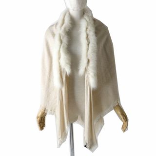 美品】GUCCI グッチ 大判 SILK100% ショール ストール-